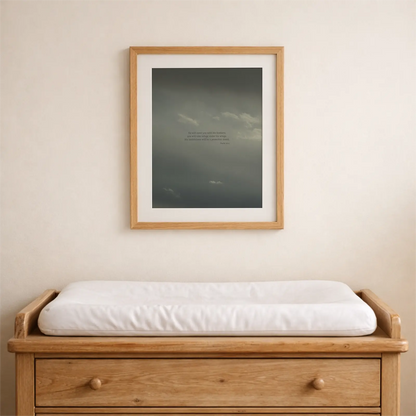 Psalm 91:4 CSB - Heaven & Nature Co. Scripture Print - Lifestyle