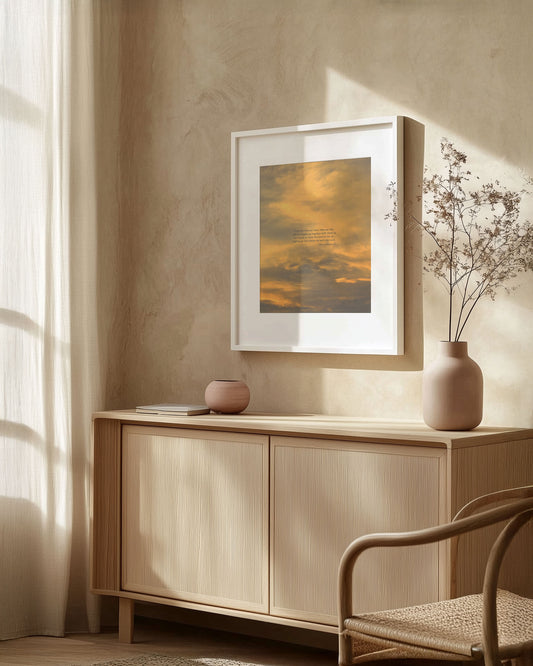 Always Be With the Lord (1 Thessalonians 4:17) Scripture Print