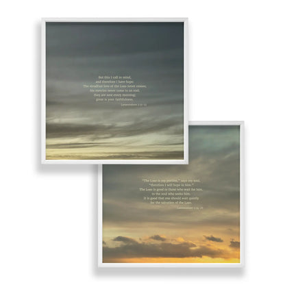 Heaven-And-Nature-Co-Lamentations3.21-23_3.24-26 ESV - Heaven & Nature Co. Scripture Print - Standard 10x10 Frame Mockup