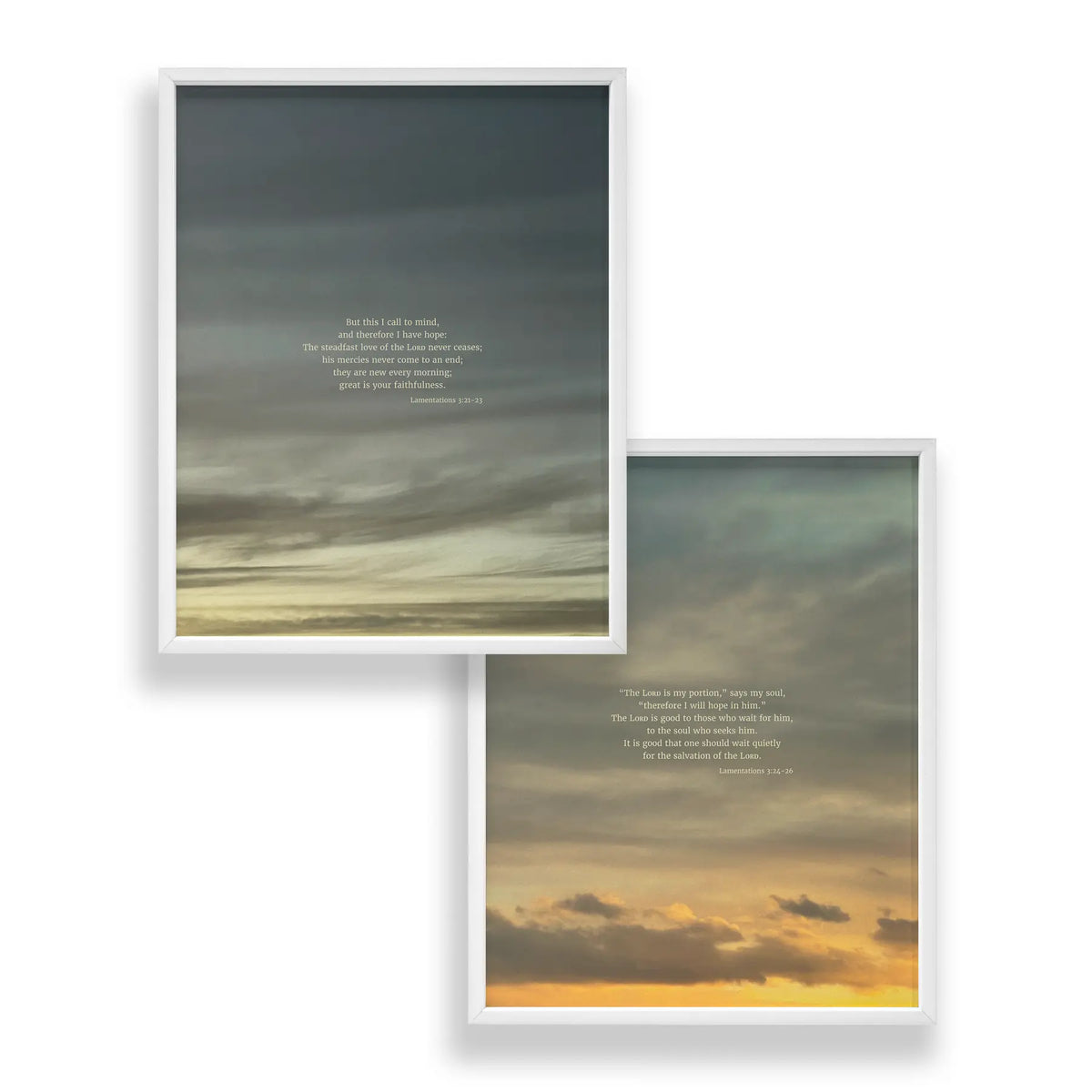 Heaven-And-Nature-Co-Lamentations3.21-23_3.24-26 ESV - Heaven & Nature Co. Scripture Print - Standard 11x14 Frame Mockup