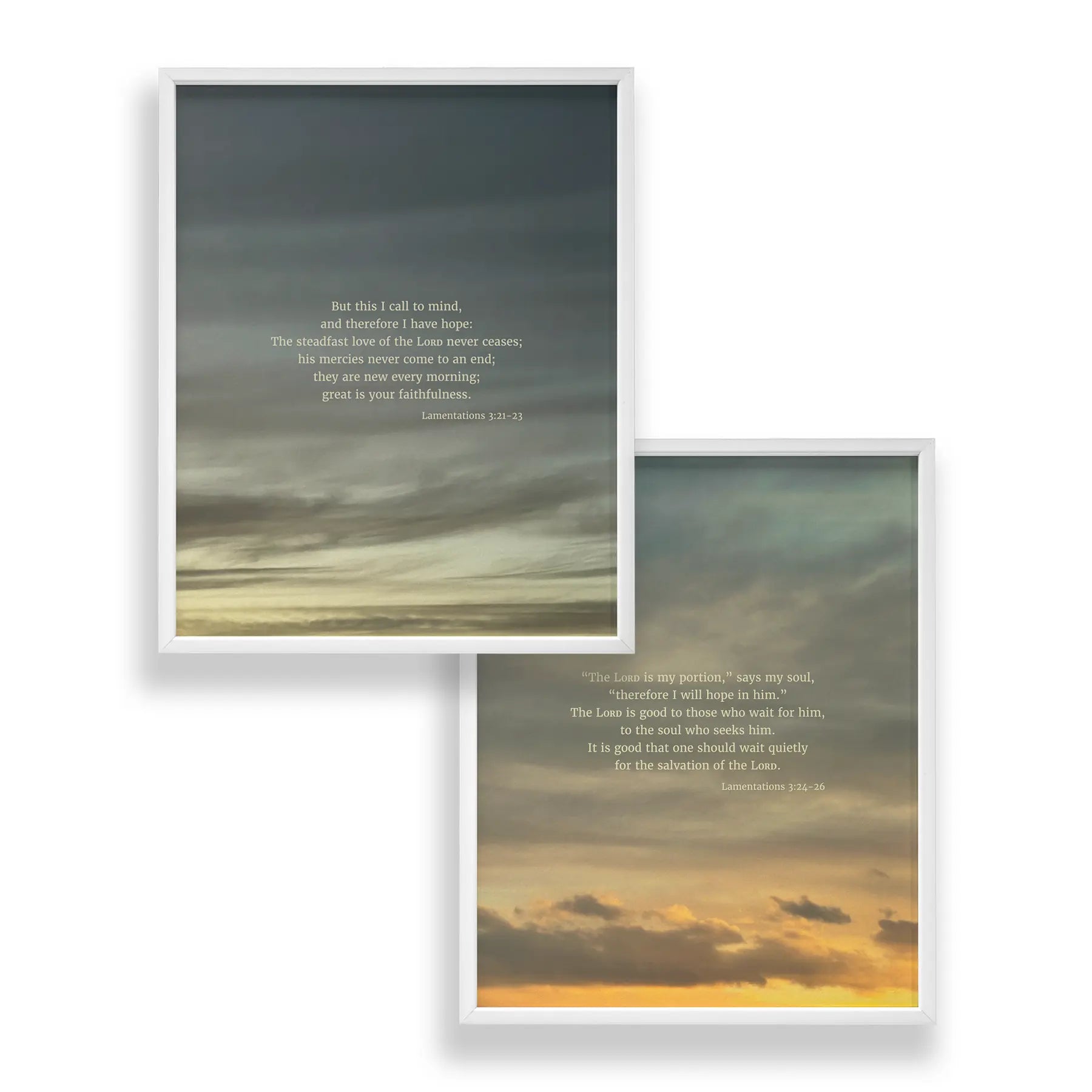 Heaven-And-Nature-Co-Lamentations3.21-23_3.24-26 ESV - Heaven & Nature Co. Scripture Print - Standard 8x10 Frame Mockup