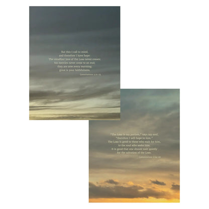 Heaven-And-Nature-Co-Lamentations3.21-23_3.24-26 ESV - Heaven & Nature Co. Scripture Print - Standard 8x10